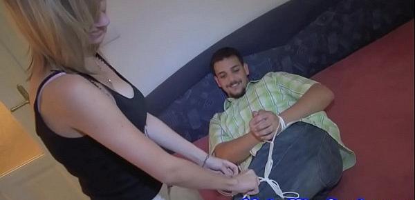  Tattooed gf cuckolds her lover